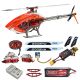 RS4 Elicottero Goosky Legend RS4 Venom COMBO w/ 80A ESC - Orange ASSEMBLATO PRONTO AL VOLO + tubo Orange