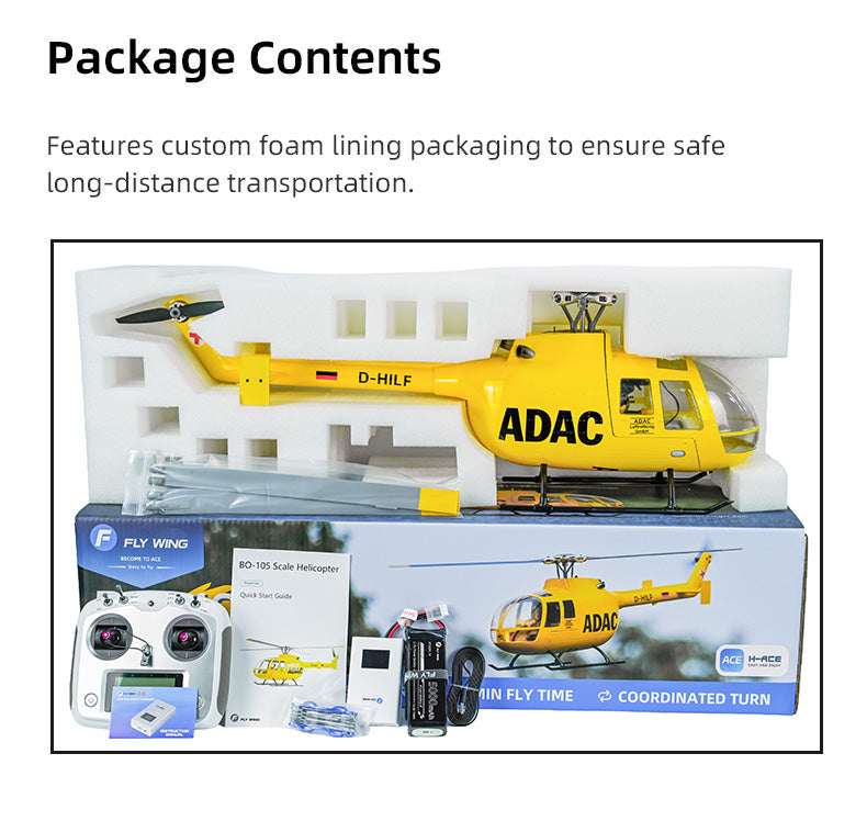 FlyWing BO-105 Adac