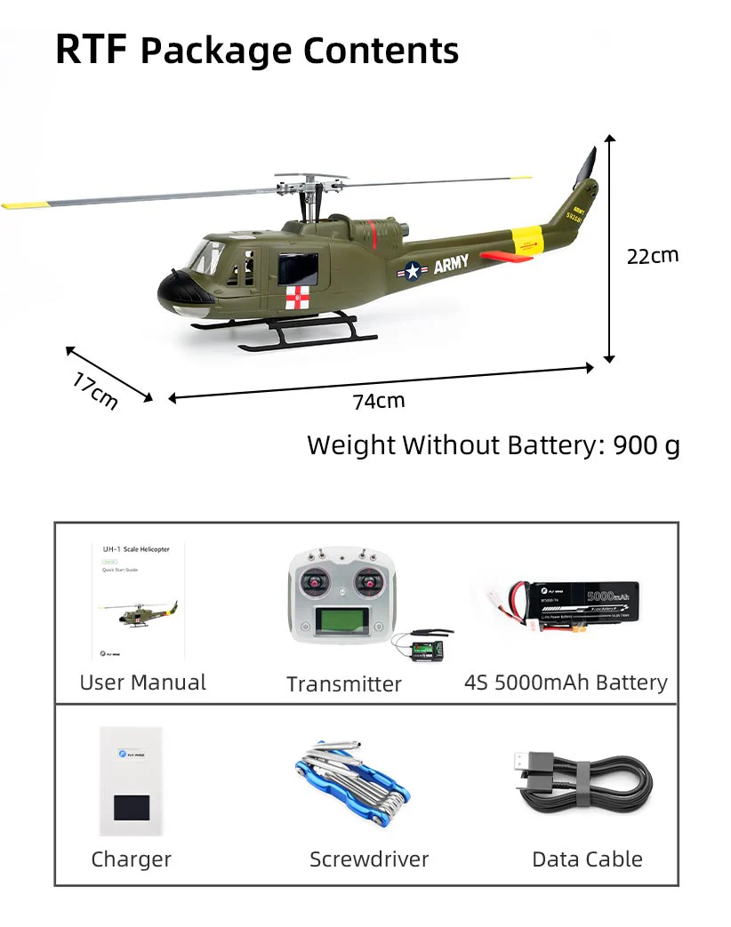 Fly Wing UH-1 V4 RTF