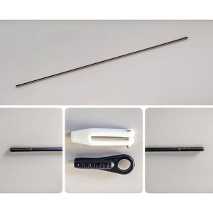 HIROBO 0304-064 Rudder Control Rod (Lepton EX)