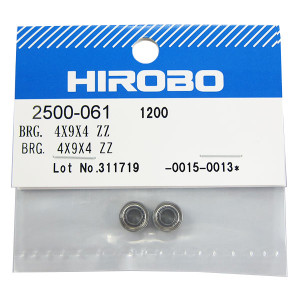 HIROBO 2500-061 Bearing  4X9X4 ZZ