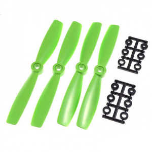 HQ Prop Green 5x4.5 Bullnose N.2 Propellers CCW N.2 Propellers CW (4 props)