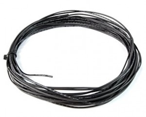 Cavo flex wire silicone, black, 0,25 mm CW55223