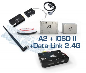 A2+iOSD II+Data Link 2.4G Combo