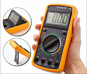 DT-9205A TESTER MULTIMETER DIGITALE PRO