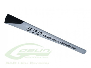 TAIL BOOM G570 WHITE H0301-S