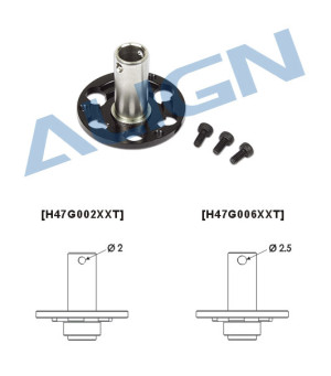 H47G006XX 470L M2.5 Drive Gear Mount