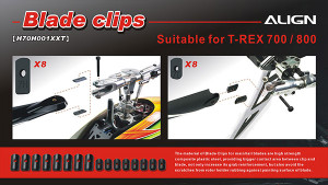 H70H001XX 700-800 Blade Clips