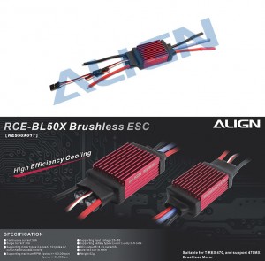 HES50X01 RCE-BL50X Brushless ESC