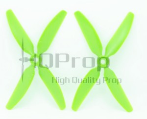 HQProp X5X4X4G Quadripala Green (CW-CCW) (Pack of 2)