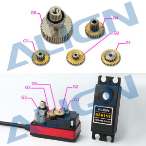 DS615S Servo Gear Set HSP61503