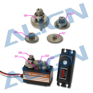 DS655 Servo Gear Set HSP65502