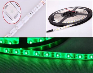 STRIP LED GREEN 25 CM