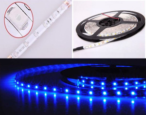 STRIP LED BLUE 25 CM