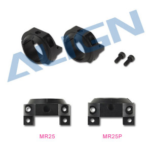 M425006XX MR25 Motor Mount Block - Black