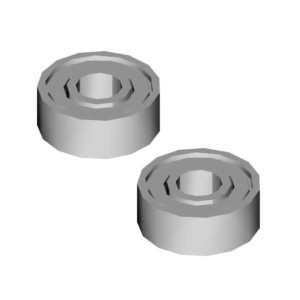 Mikado 02330 Ball bearing 3x6x2.5 (2 pcs)