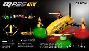 MR25 V2 Racing Quad Combo - Yellow