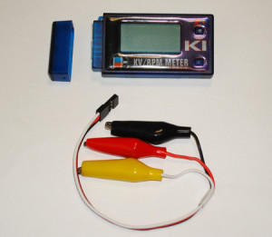 Measure the KV/rpm of the motor AEOK1