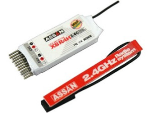 AS035 X8-R4 H Assan 2.4GHz 4Ch Receiver