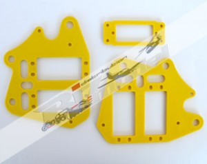 4018-1 Frames servo unit yellow (2 pieces)