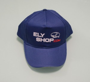 CAP09 Cappellino eco stampato Elyshop colore Blu