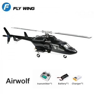 Fly Wing Airwolf V4 RTF con Flight Controller H1 (Nuova Versione con Pinze in Plastica)