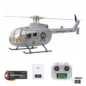 FlyWing BO-105 Scale RC RTF - Grey