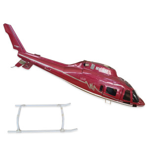 Fusoliera classe 600 Thunder Tiger riproduzione Augusta A119 USATA