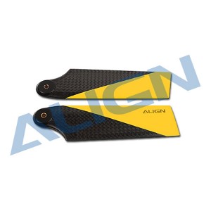 HQ0950E 95 Carbon Fiber Tail Blade - Yellow
