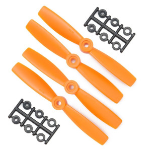 HQ Prop Orange 4x4.5 Bullnose N.2 Propellers CCW N.2 Propellers CW (4 props)