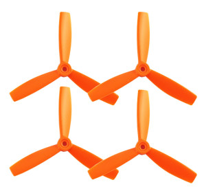 HQProp 5X4,6X3 CCW+CW ORANGE (pack of 4)