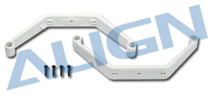 HS1293A 450 sport Landing skid White