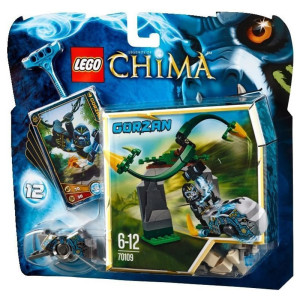 Lego Chima 70109 - Rampicanti Vorticosi, Gorzan, 6-12 Anni (Lego Originale)