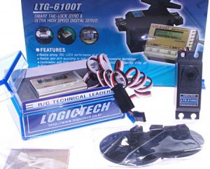 Gyro Logictech con servo 6100G LTG-6100