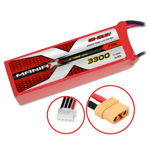 ManiaX Power LiPo 6S 3300mAh 22.2V serie eXtreme 70C XT90