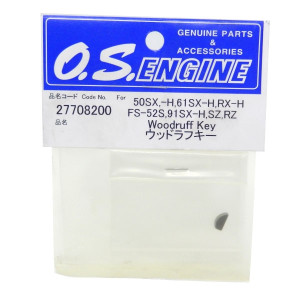 O.S. Engines 27708200 Woodruff Key 50SX -H 61SX RX 91SXH SZ RZ-H