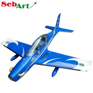 Sebart Pilatus PC-21 XL V2 - 2.1m Blue/White