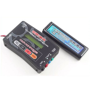 Caricabatterie LiPo/LiFe/NiMH Orion Advantage Clubman Lipo Edition Combo Pack Batteria LiPo 2400mAh 7,4V