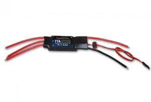 Brushless ESC Withn BEC 77A cont. 6cell XPE010