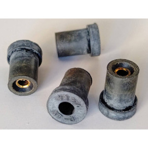 Hirobo 0404-819 SHOCK ABSORBIN RUBBER SLEEVE