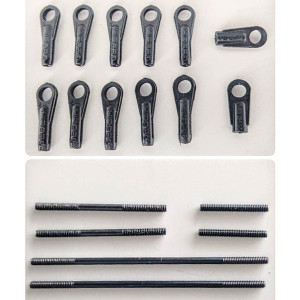 HIROBO 0412-222 SD Linkage Set (FZ-IV R/H)