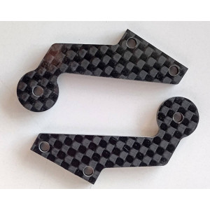 Hirobo 0414-204 EX CARBON TAIL PITCH LEVER STAY