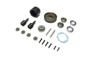 GT14B METAL GEAR DIFF SET