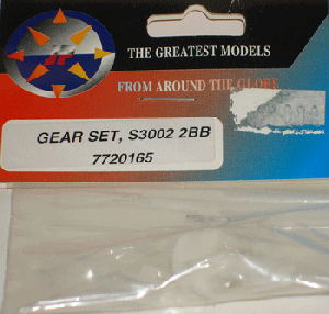 Gear Set  (S3002 2 BB)  JP servos