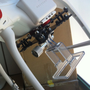 Supporto ammortizzato per gimbal originale Phantom