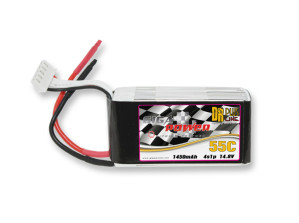 GP1450-4S GigaPower 1450mAh 4S1P 14.8V 55C