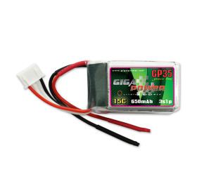 GP650SL3S GigaPower 11.1V 650mAh 3cell