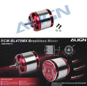 HML47M01 470MX Brushless Motor(1800KV/2818)