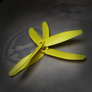 HQProp 5X4X3 rotor riot Series YELLOW prop