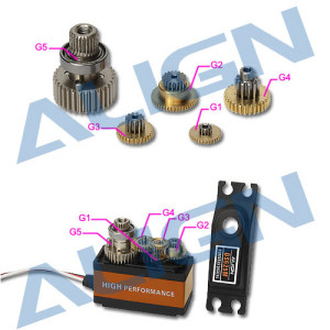 DS525 Servo Gear Set HSP52501